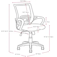 Workspace Mesh Back Office Chair