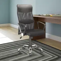 Workspace Executive Faux-Leather  And Mesh Officechair