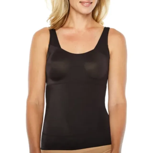 Ambrielle No Side-Show V-Neck Tummy Shaping Firm Control