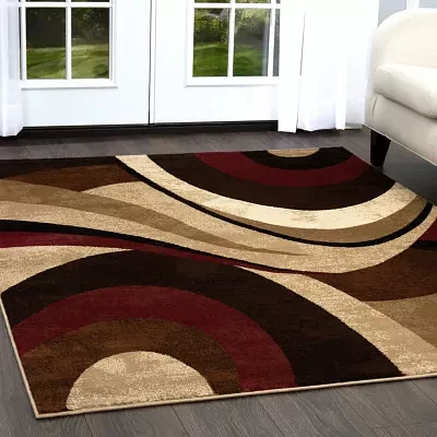 Home Dynamix Tribeca Slade Abstract Runner Rug