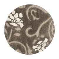 Safavieh Shag Collection Brock Floral Round Area Rug