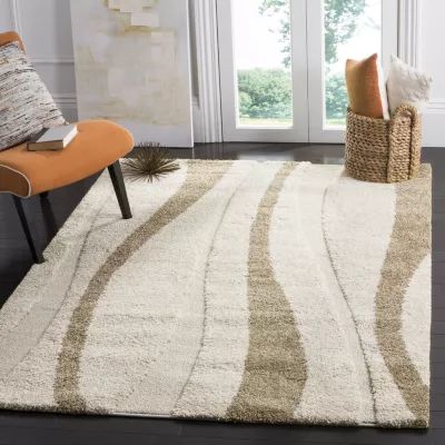 Safavieh Shag Collection Kimmee Abstract Area Rug