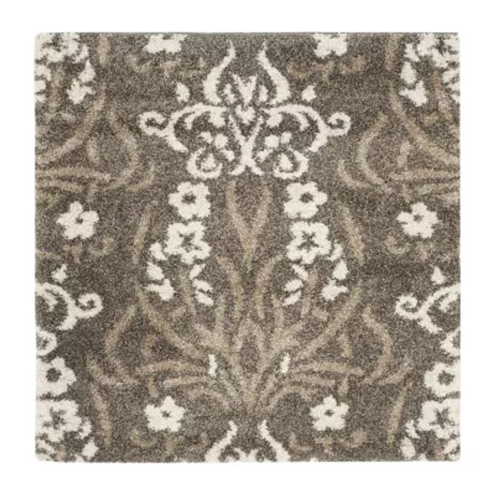 Safavieh Shag Collection Tristen Floral Square Area Rug