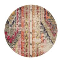 Safavieh Monaco Collection Cedric Abstract Round Area Rug