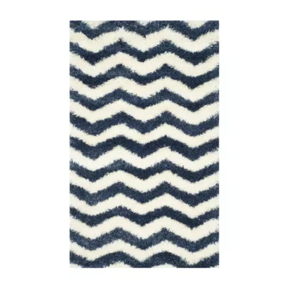 Safavieh Montreal Shag Collection Zoey Geometric Area Rug