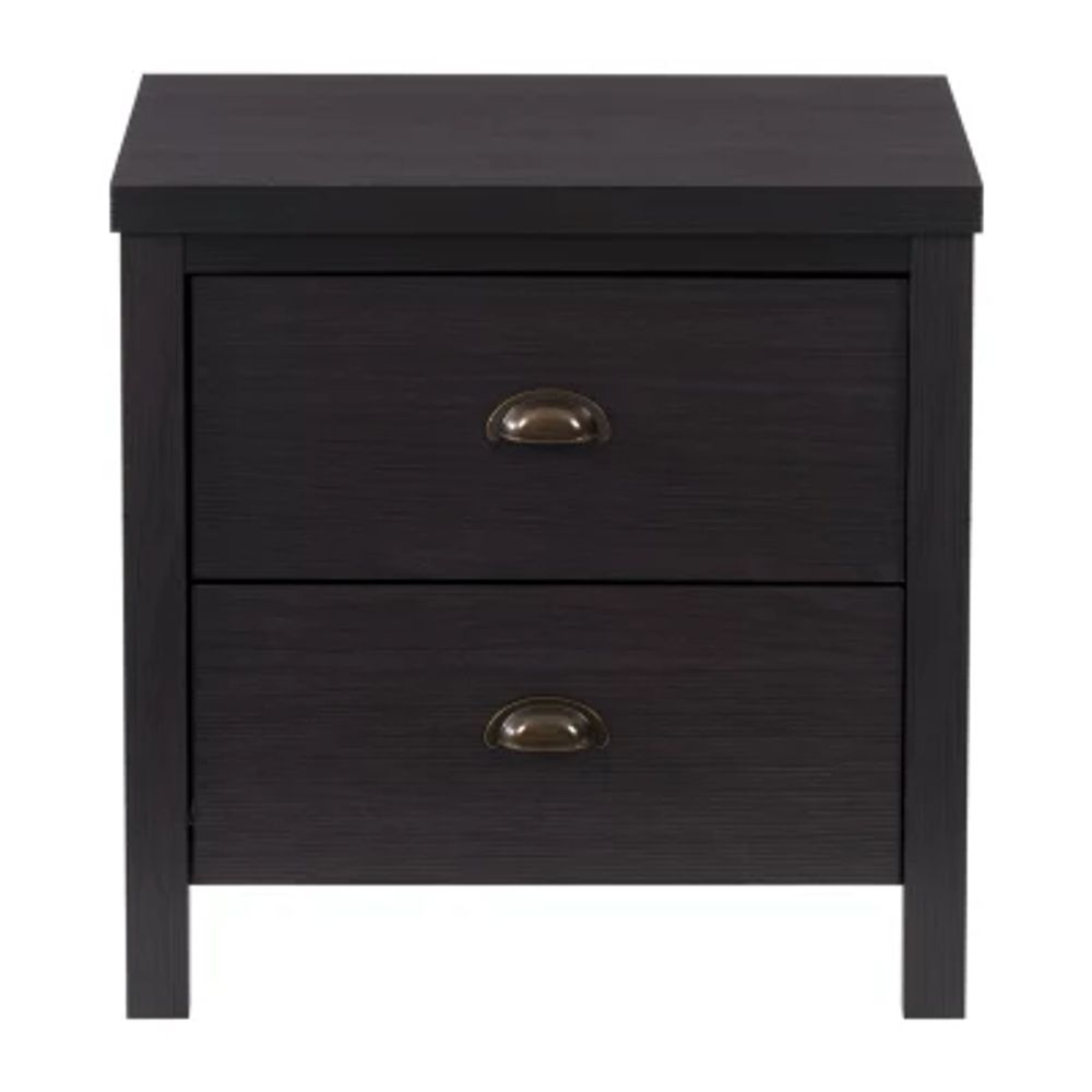 Boston 2-Drawer Nightstand