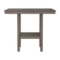 Tuscany Square Wood-Top Dining Table