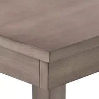 Tuscany Square Wood-Top Dining Table