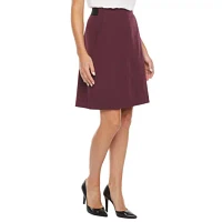 Liz Claiborne Womens Mid Rise A-Line Skirt