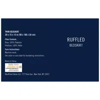 Martex Ruffle 15" Bed Skirt