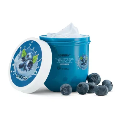 Lovery Blueberry Milk Whipped Body Butter  6oz ($18 Value)