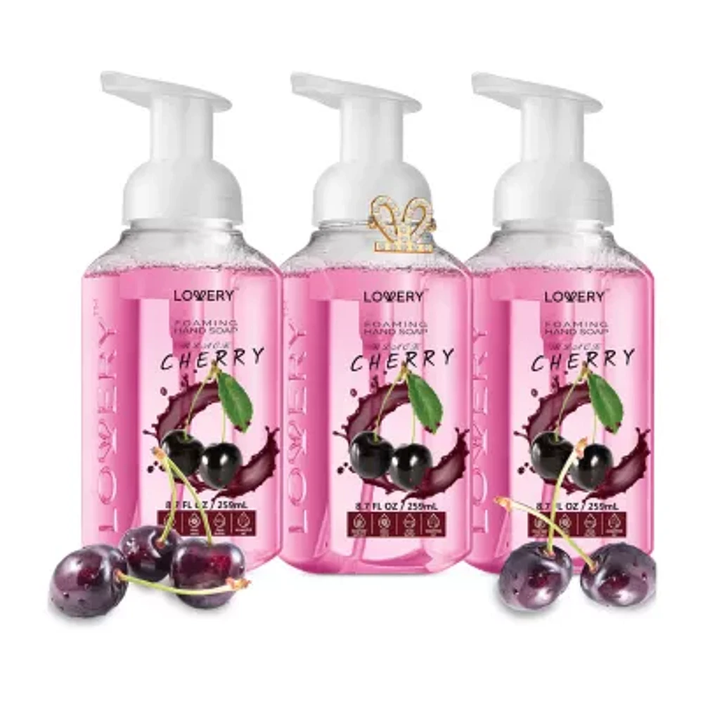 Lovery Foaming Hand Soap - 3 Pk - Black Cherry ($33 Value)