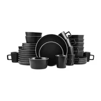 Stone + Lain Allison 32 Piece Stoneware Dinnerware Set