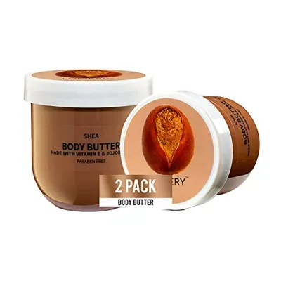 Lovery Shea Whipped Body Butter; 2 Piece ($36 Value)