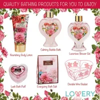 Lovery Red Rose Scent In Heart Shaped Basket ($42 Value)