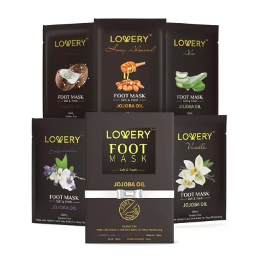Lovery Deep Conditioning Foot Mask - 5 Pk ($36 Value)