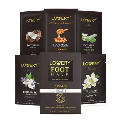 Lovery Deep Conditioning Foot Mask - 5 Pk ($36 Value)