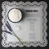 Lovery Dead Sea Salt Scrub - Exfoliating- 600g ($33 Value)