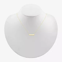 Womens 10K Gold Pendant Necklace