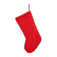 Glitzhome Penguin Hooked Christmas Stocking