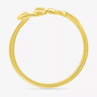 6.5MM 10K Gold Round Band