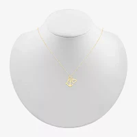 Womens 10K Gold Pendant Necklace