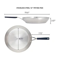 KitchenAid Stainless Steel 12" Frying Pan