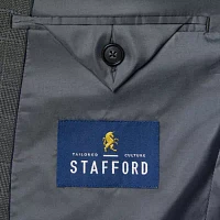Stafford Coolmax All Season Ecomade Mens Plaid Stretch Fabric Classic Fit Suit Jacket