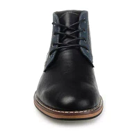 Vance Co Mens Franco Chukka Block Heel Boots