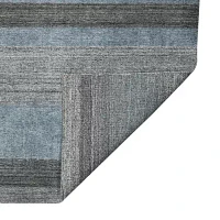 Amer Rugs Blend Warwich Stripe Woven Washable 24' X 36' Indoor Rectangular Accent Rug