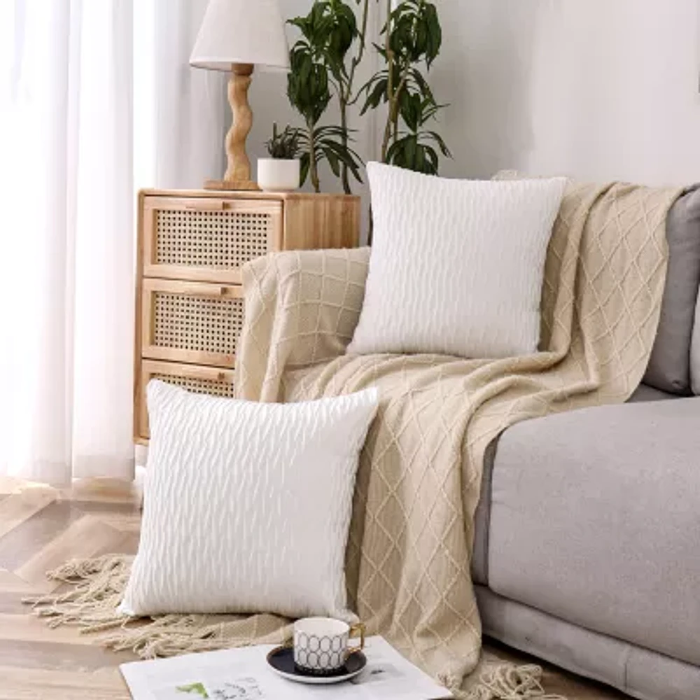 Regal Home Neil Square Throw Pillows