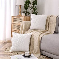 Regal Home Neil Square Throw Pillows