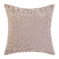 Regal Home Cut Leaf Square Throw Pillow