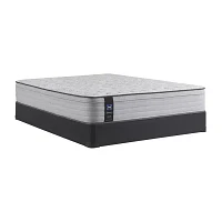 Sealy® Posturpedic Hutchinson Firm Euro Top - Mattress + Box Spring