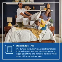 Sealy® Posturpedic Hutchinson Medium Euro Top - Mattress + Box Spring