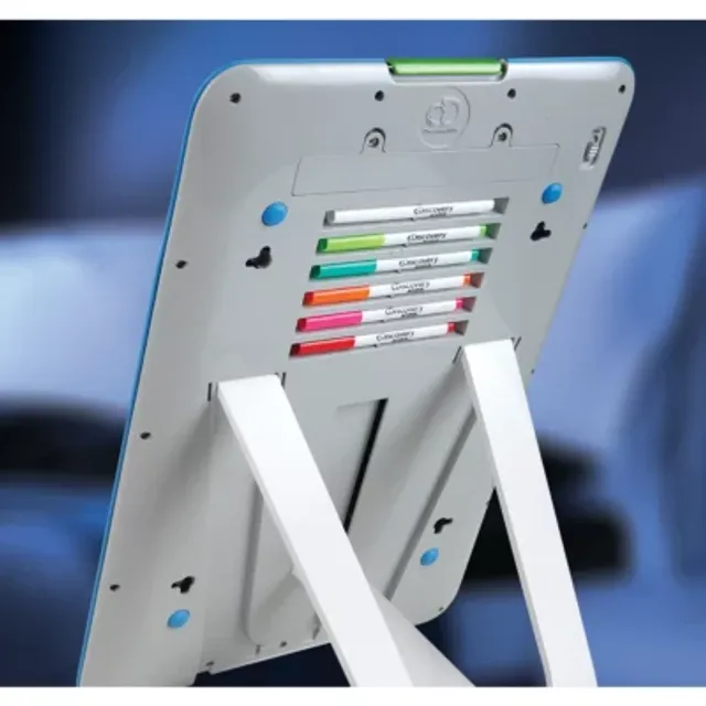 Discovery Neon Glow Drawing Easel w/ 6 Color Marker, Light Modes