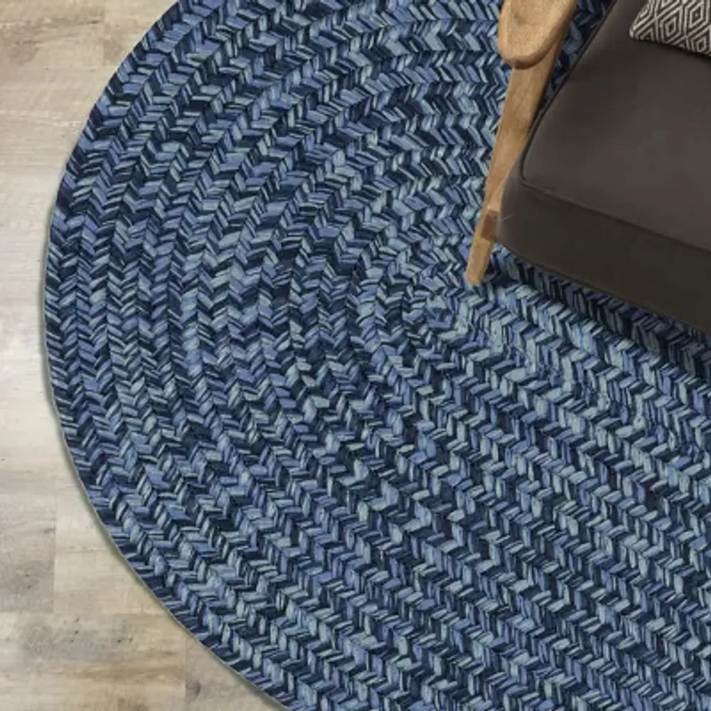 Colonial Mills® Flibustier Reversible Braided Indoor/Outdoor Round Rug