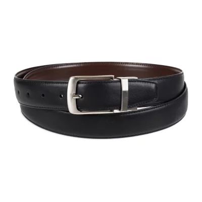 Stafford Mens Big and Tall Reversible Stretch Fabric Belt