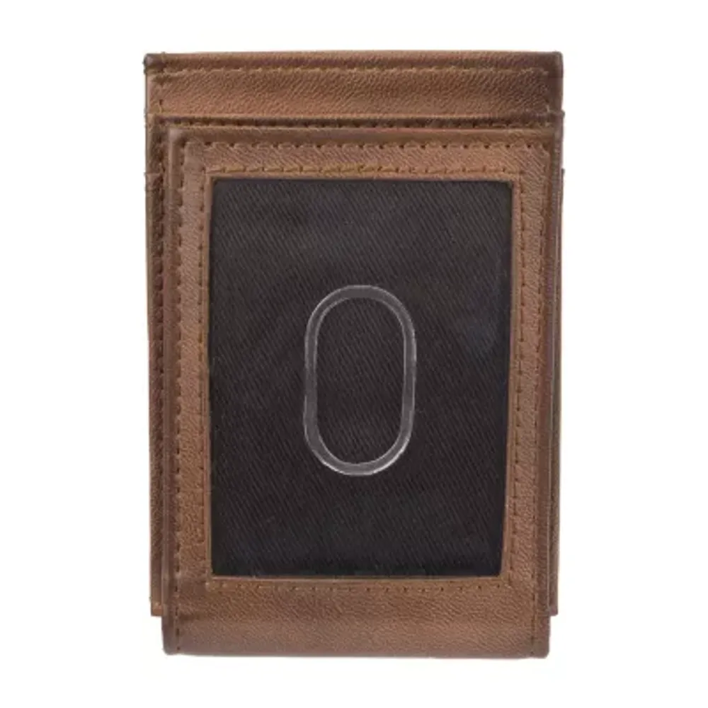 J. Ferrar Mens Magnetic RFID Blocking Bifold Wallet