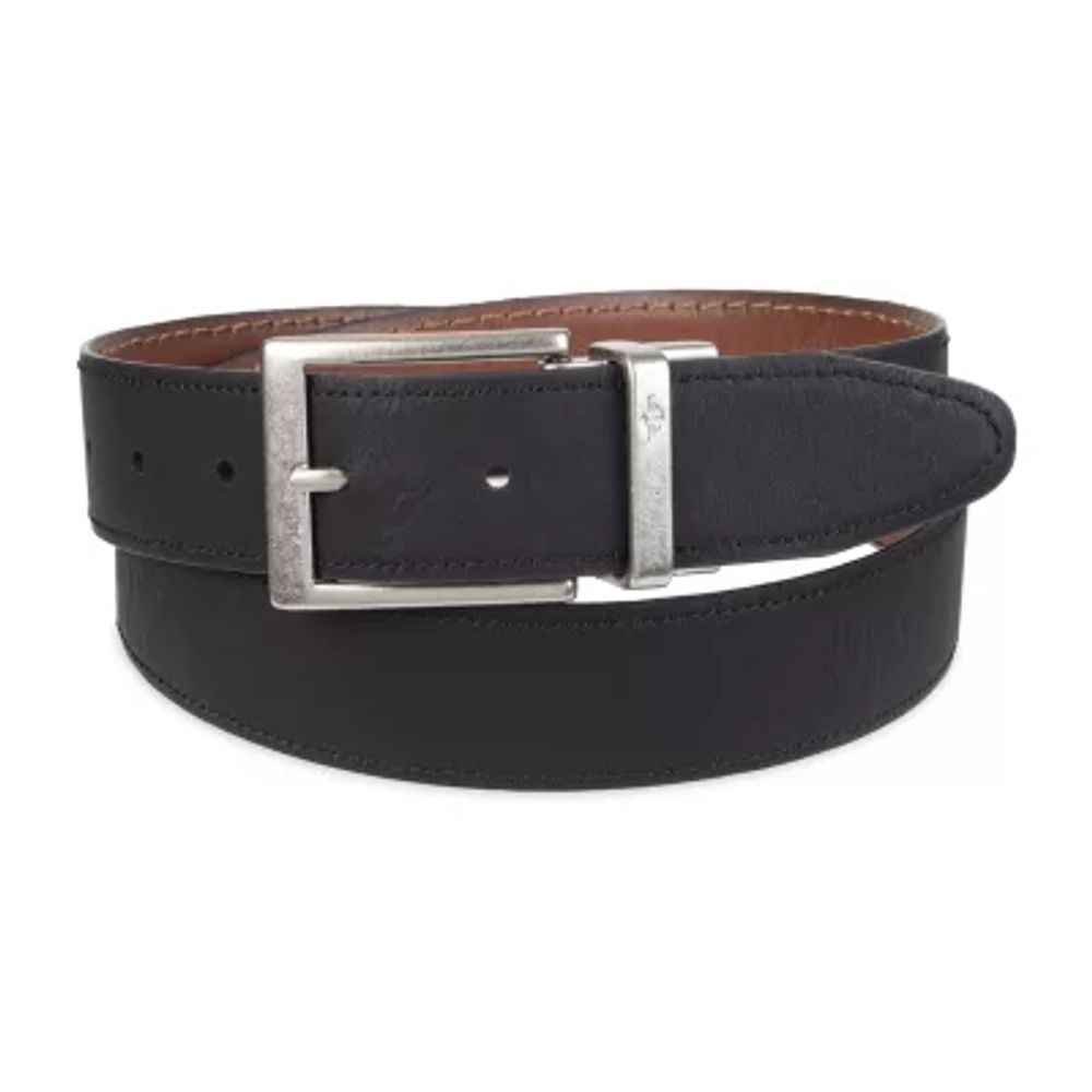 Dockers Men's Leather Dress Belt Tan : 42