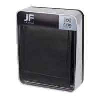 J. Ferrar Mens Extra Capacity RFID Blocking Slim Fold Wallets