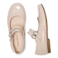 Christie & Jill Little Big Girls Dahlia Round Toe Mary Jane Shoes