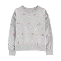 Carter's Little & Big Girls Crew Neck Long Sleeve T-Shirt