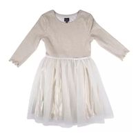 Lilt Little & Big Girls Long Sleeve Tutu Dress