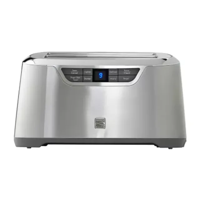 Kenmore Extra-Wide 2-Slice Toaster - White / Stainless Steel