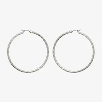 Mixit Womens 55mm Hoop Earrings