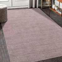 Amer Rugs Arizona Rye Solid Woven Washable Indoor Rectangular Accent Rug