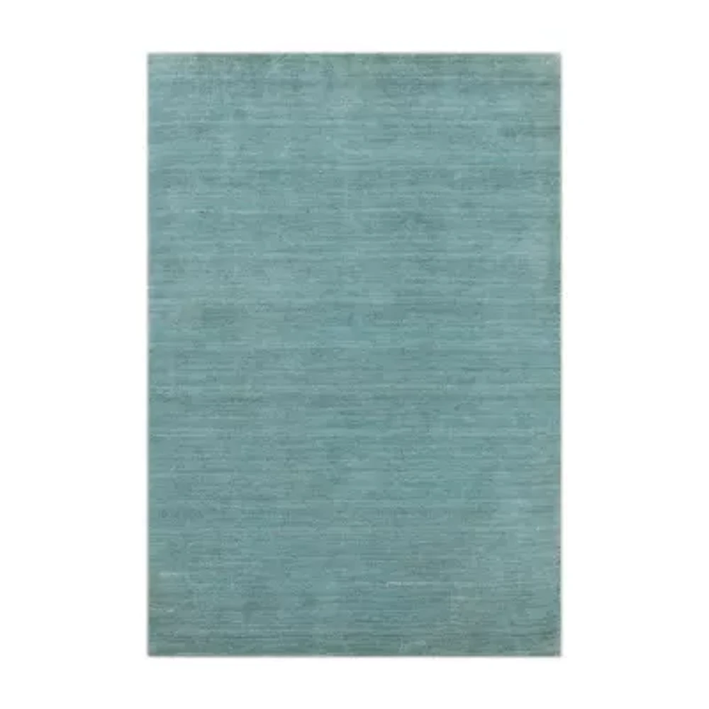 Amer Rugs Arizona Rye Solid Woven Washable Indoor Rectangular Accent Rug