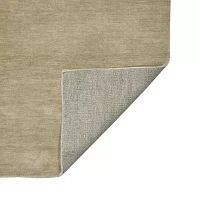 Amer Rugs Arizona Rye Solid Woven Washable Indoor Rectangular Accent Rug