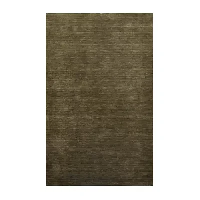 Amer Rugs Arizona Rye Solid Woven Washable Indoor Rectangular Area Rug